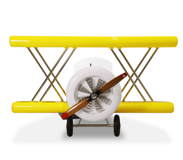 Sky B Plane Bed  Circu Yellow  