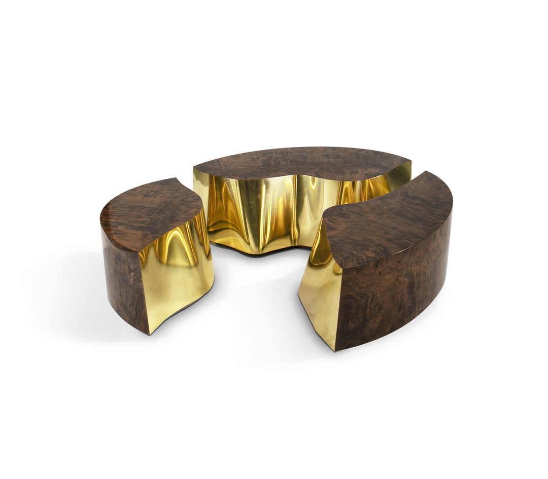 Lapiaz Oval Center Table  Boca Do Lobo   