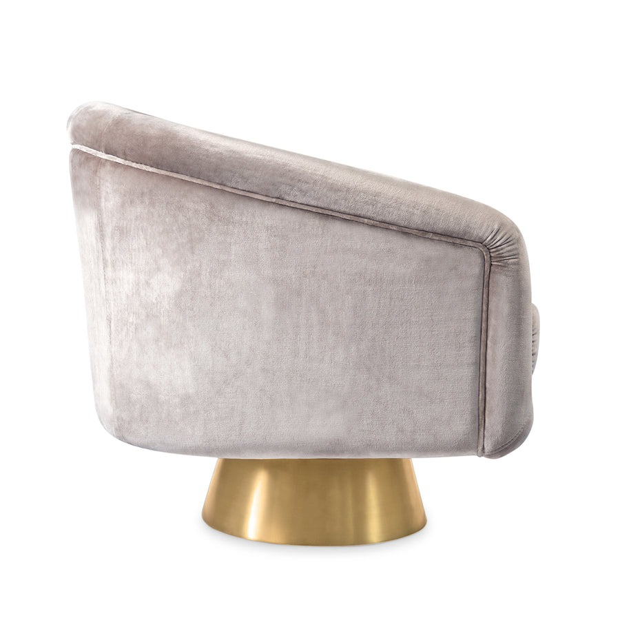 Bacharach Swivel Chair Jonathan Adler