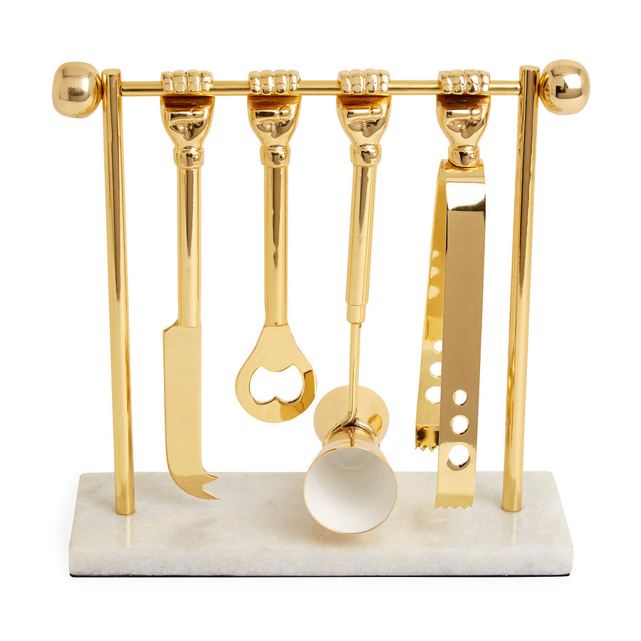 Barbell Barware Set Jonathan Adler