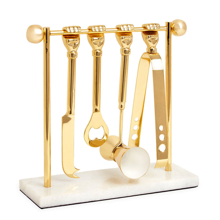 Barbell Barware Set Jonathan Adler Default Title