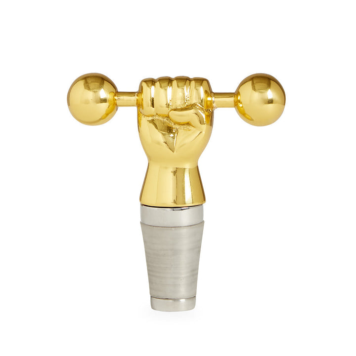 Barbell Bottle Stopper Jonathan Adler Default Title