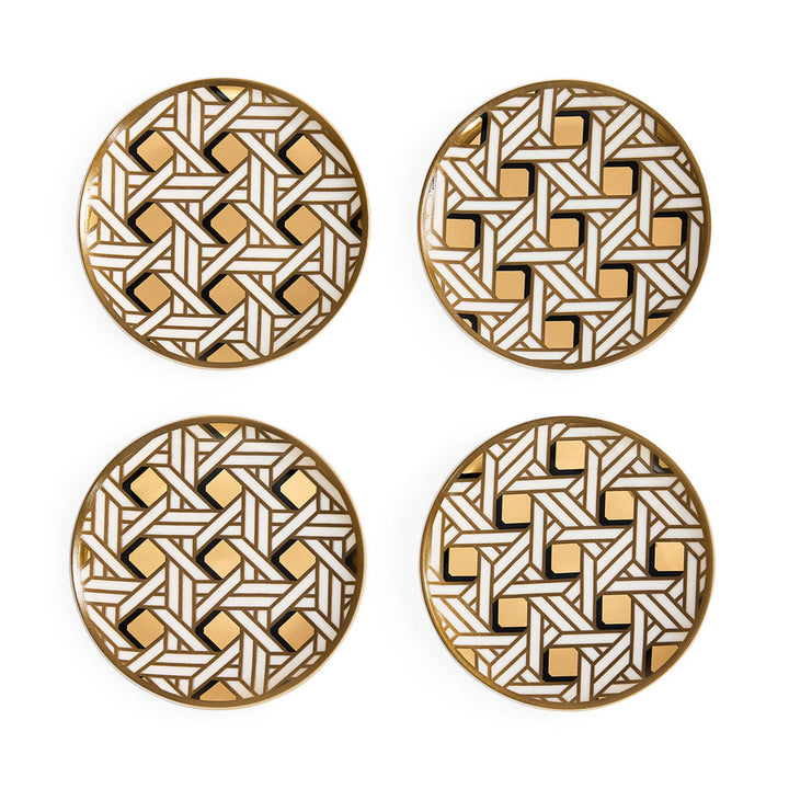 Basketweave Coasters Jonathan Adler Default Title