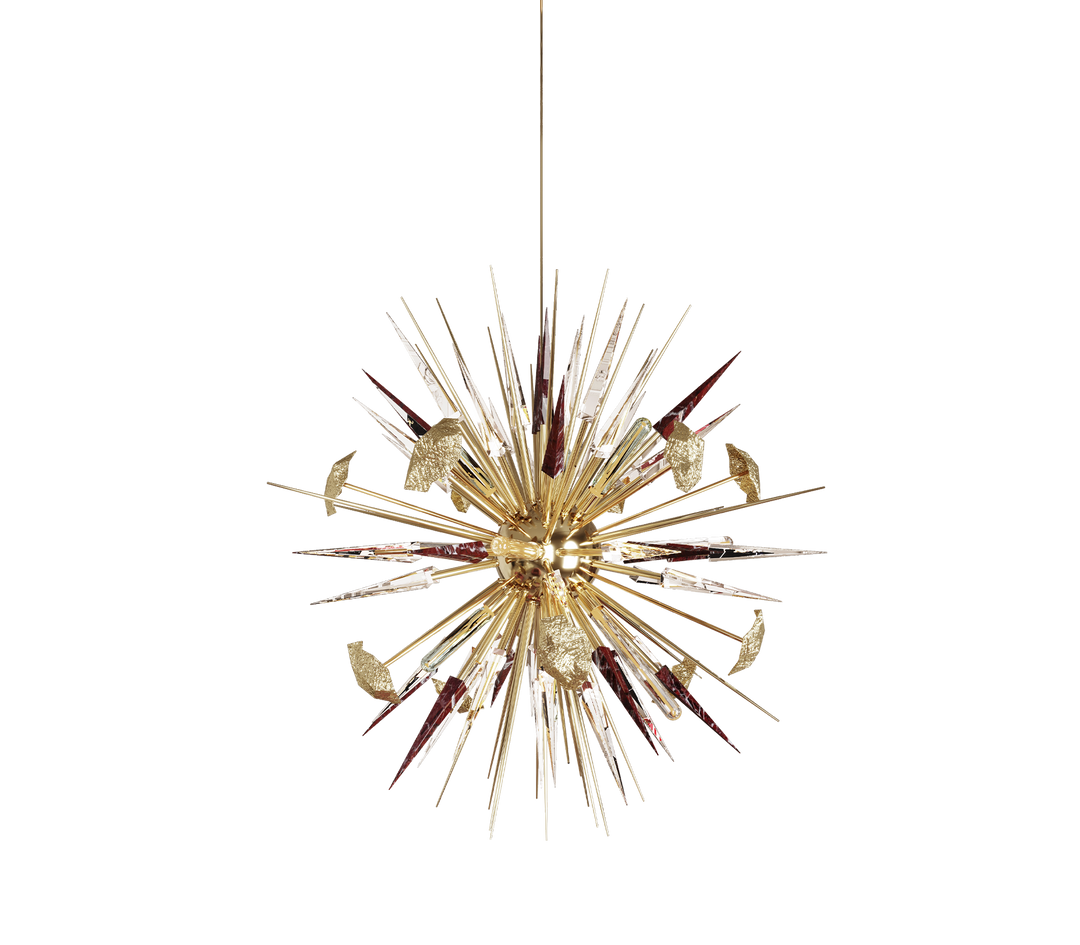 outburst black chandelier Lighting Boca Do Lobo