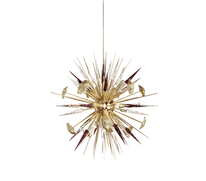 outburst black chandelier Lighting Boca Do Lobo