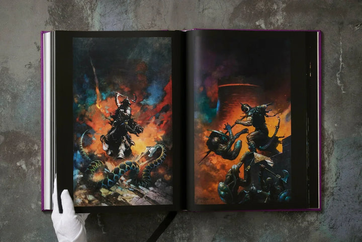 The Fantastic Worlds of Frank Frazetta Print Books Taschen   