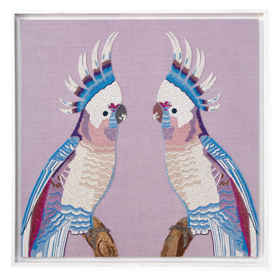 Parrots Beaded Art Jonathan Adler Default Title