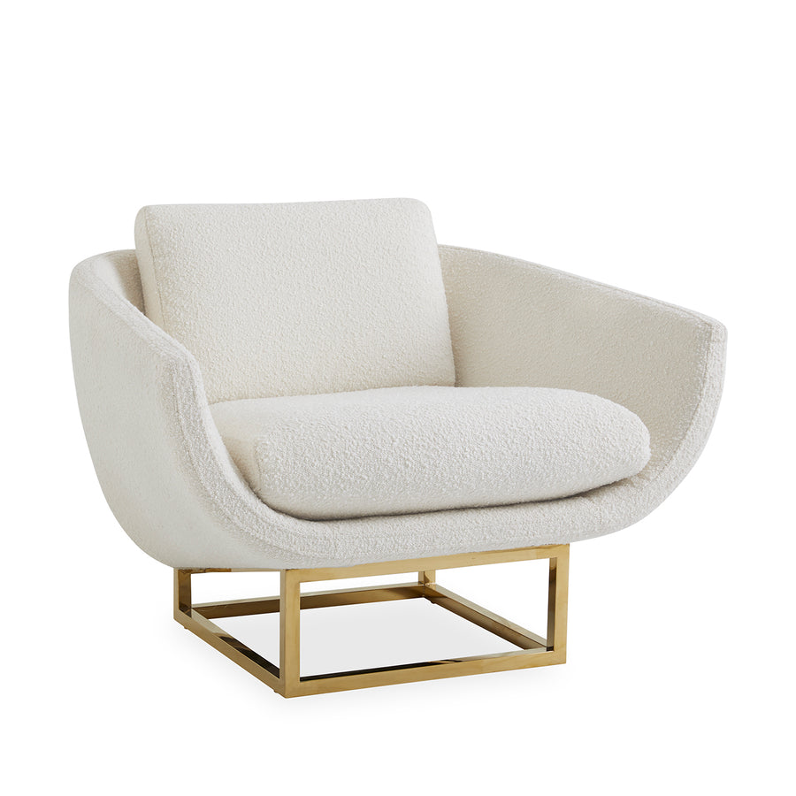 Beaumont Lounge Chair Jonathan Adler Olympus Oatmeal