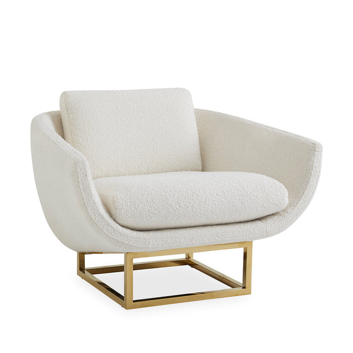 Beaumont Lounge Chair Jonathan Adler Olympus Oatmeal