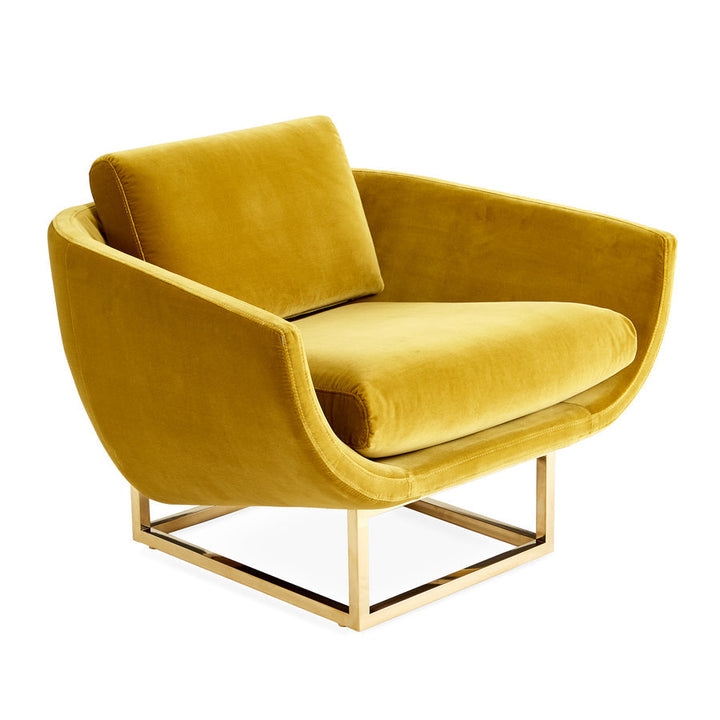 Beaumont Lounge Chair Jonathan Adler Varese Lichen
