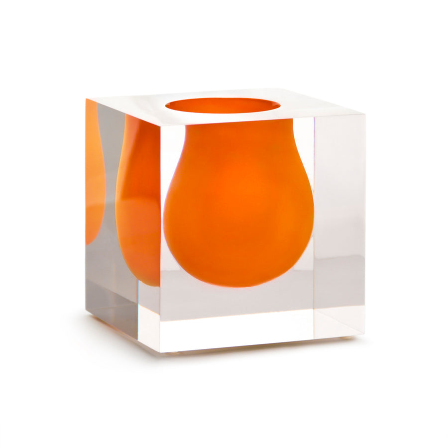Bel Air Mini Scoop Vase Jonathan Adler Orange