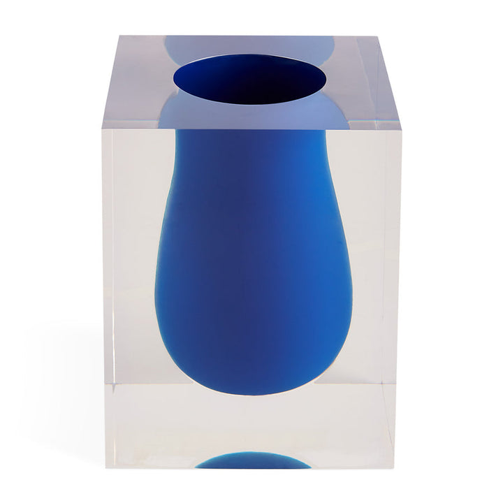 Bel Air Scoop Vase Jonathan Adler Cobalt