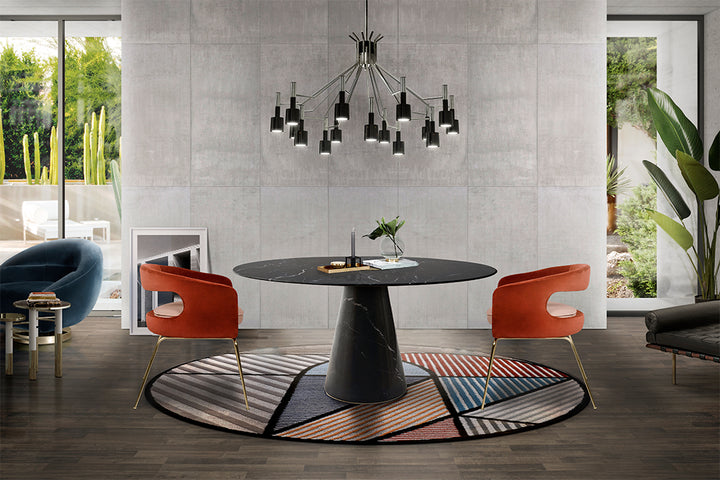 BERTOIA ROUND DINING TABLE Dining Tables Essential Homes