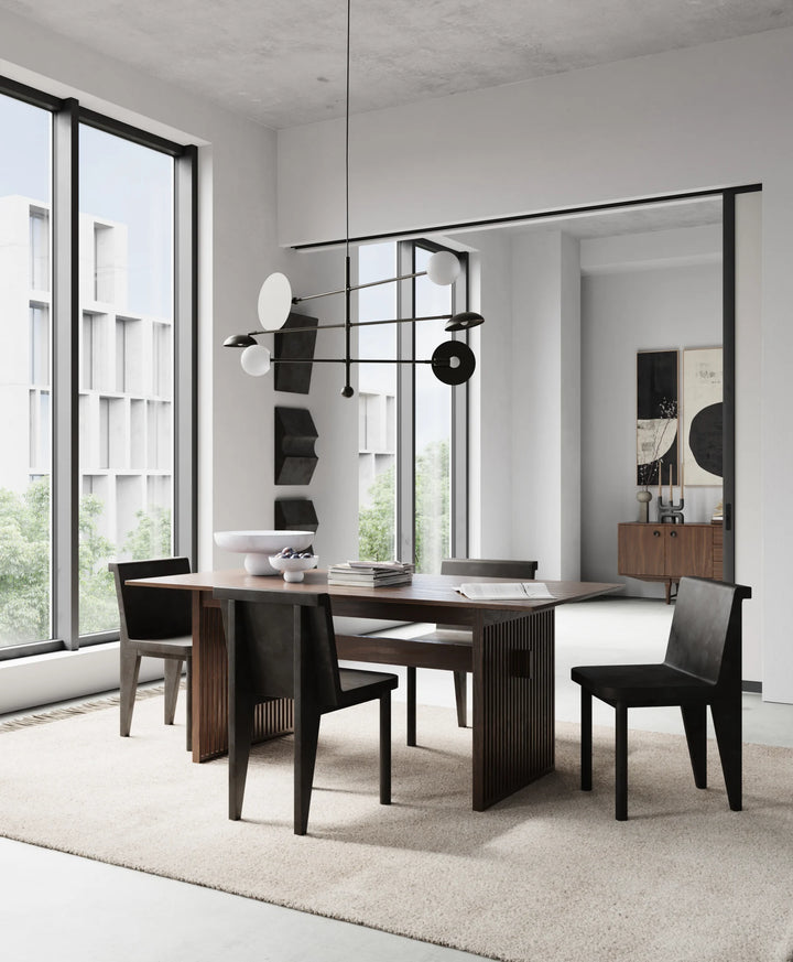 Brutus Slim Dining Chair - Coffee Dining Chair 101 Copenhagen   