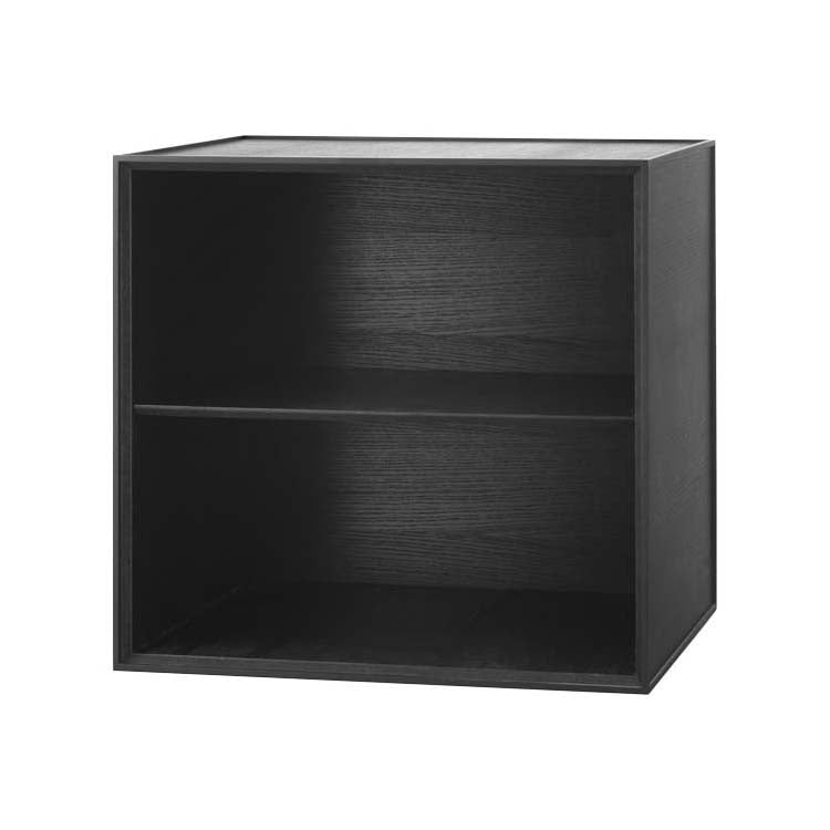 Frame Sideboard Sideboards Audo Copenhagen Black Stained Ash Shelf