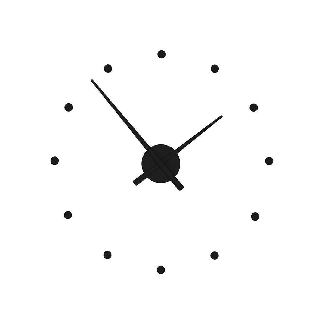 Oj Wall Clock Wall Clocks Nomon Black Mini: 19.7 in width