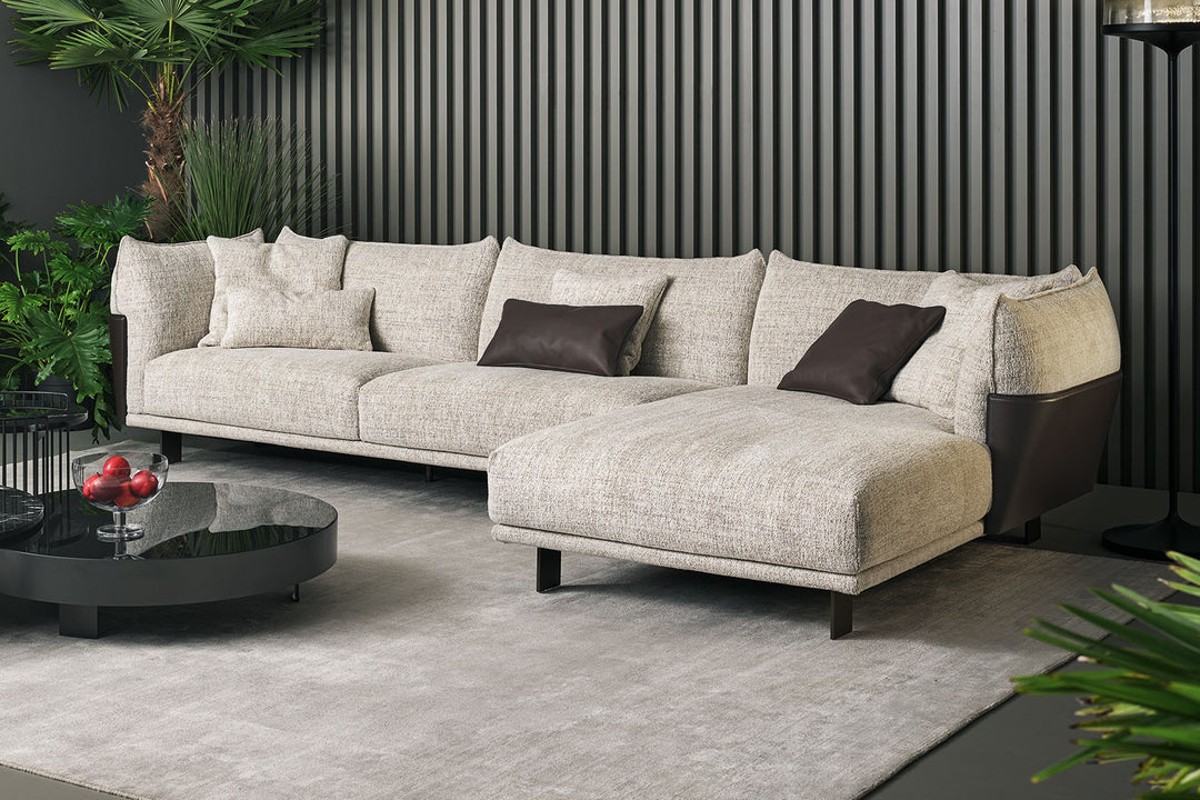 Blend Sectional Sofa with Chaise Bonaldo