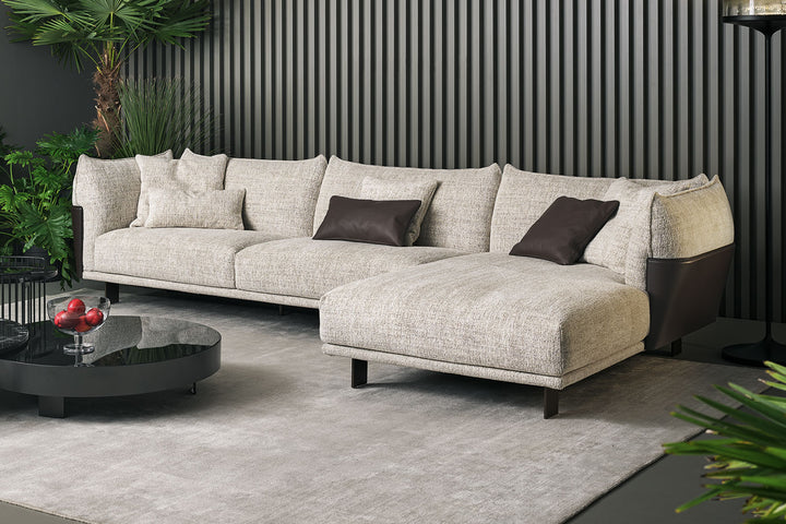 Blend Sectional Sofa with Chaise Bonaldo