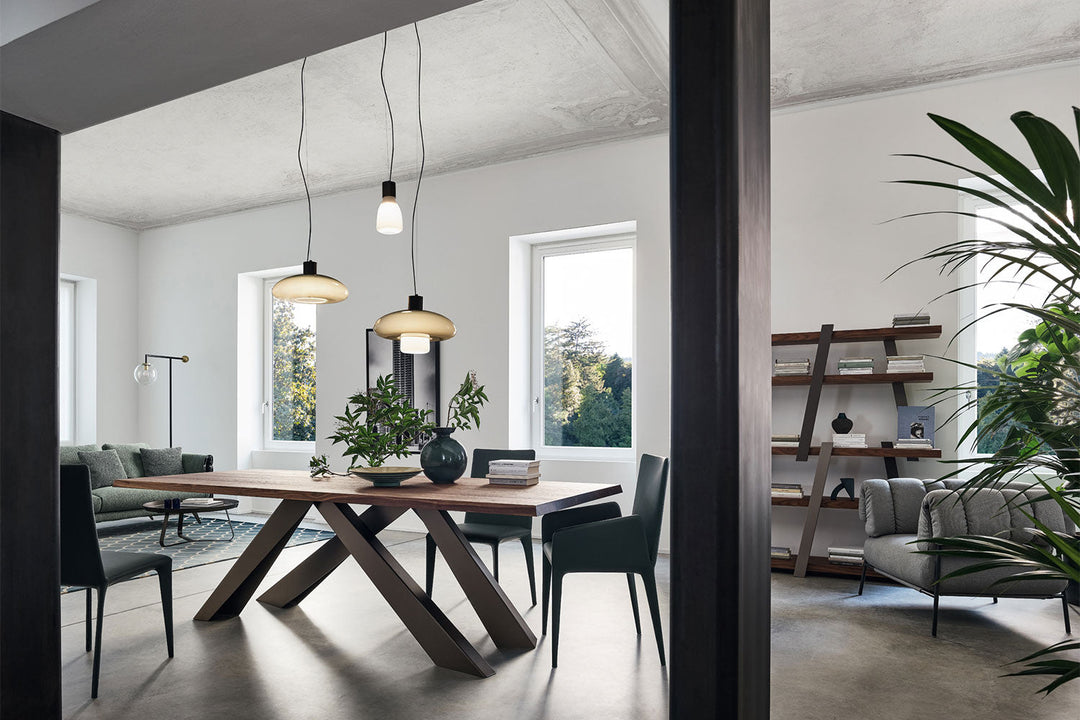 Acquerelli Double Glass Suspension Light Bonaldo