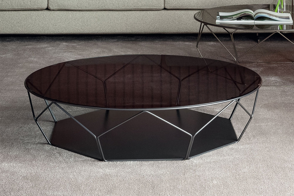 Arbor Coffee Table with Solid Base Bonaldo