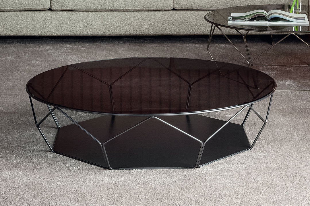 Arbor Coffee Table with Solid Base Bonaldo