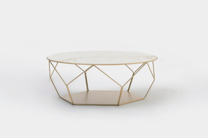 Arbor Coffee Table with Solid Base Bonaldo