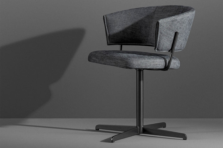 Bahia Swivel Dining Chair Bonaldo