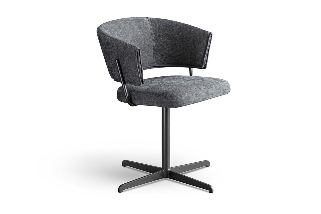 Bahia Swivel Dining Chair Bonaldo
