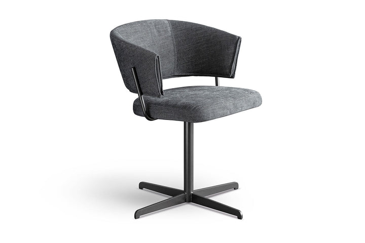 Bahia Swivel Dining Chair Bonaldo