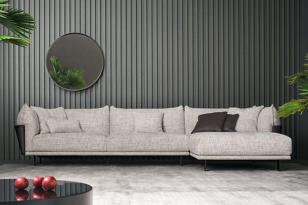 Blend Sectional Sofa with Chaise Bonaldo