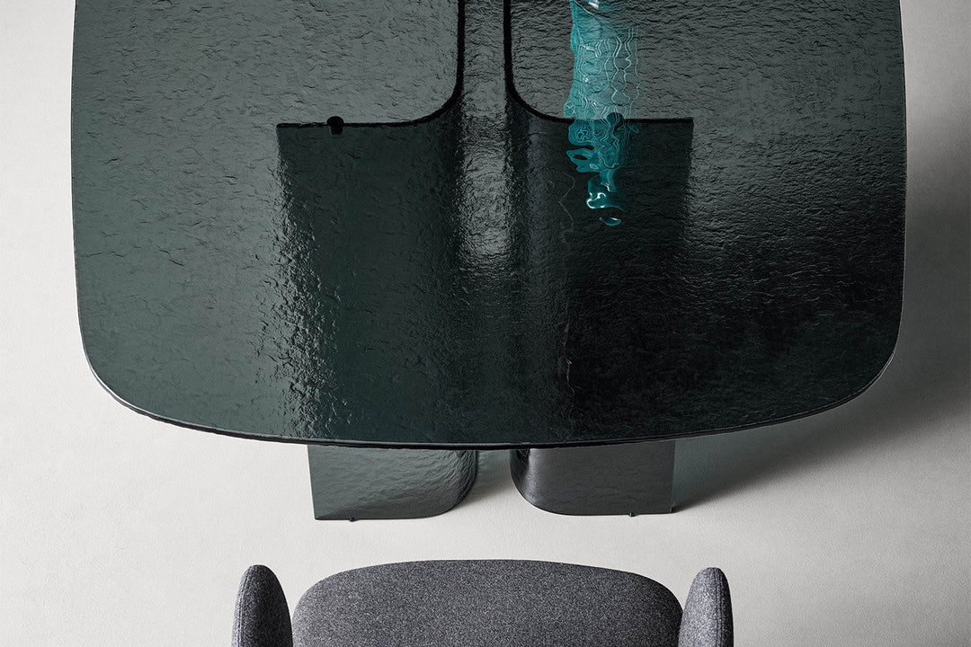 Boton Glass Dining Table Bonaldo