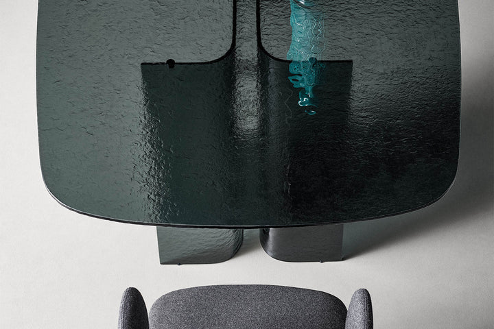 Boton Glass Dining Table Bonaldo