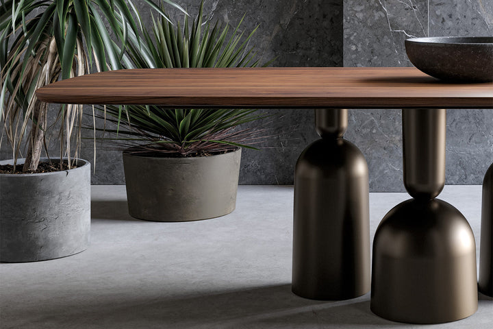 Cop Wood Dining Table Bonaldo