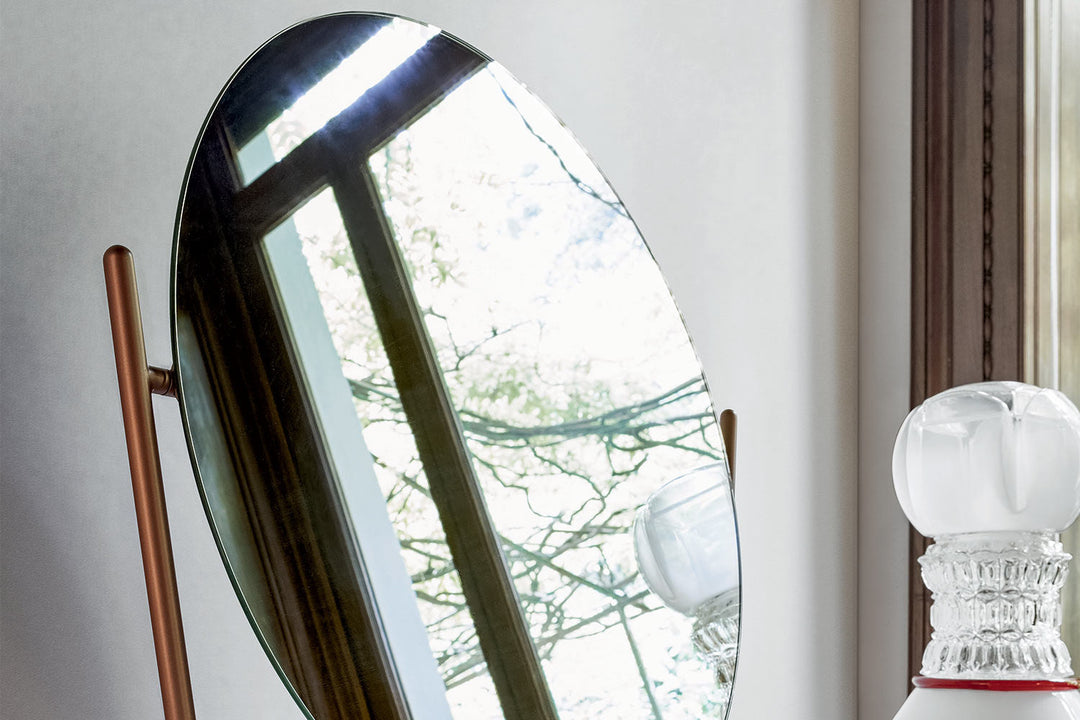 Coseno Console Table With Mirror Bonaldo