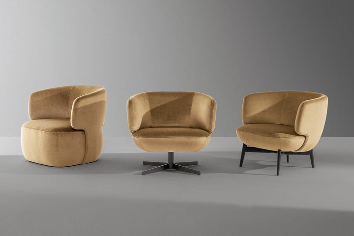 Doge Covered Armchair Bonaldo