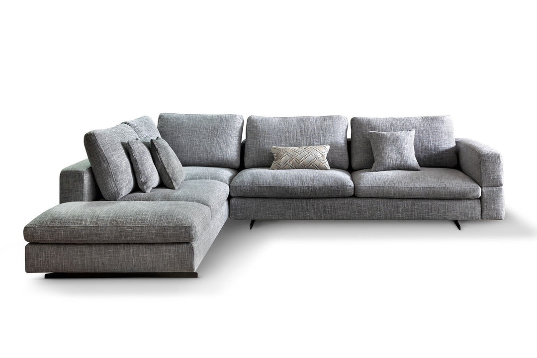 Ever More Corner Sectional Sofa with Peninsula Bonaldo