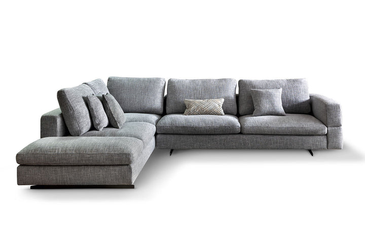 Ever More Corner Sectional Sofa with Peninsula Bonaldo