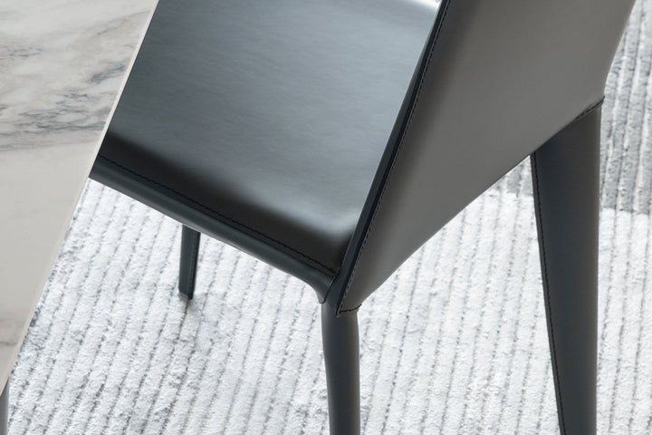 Filly Hard Leather Dining Chair Bonaldo