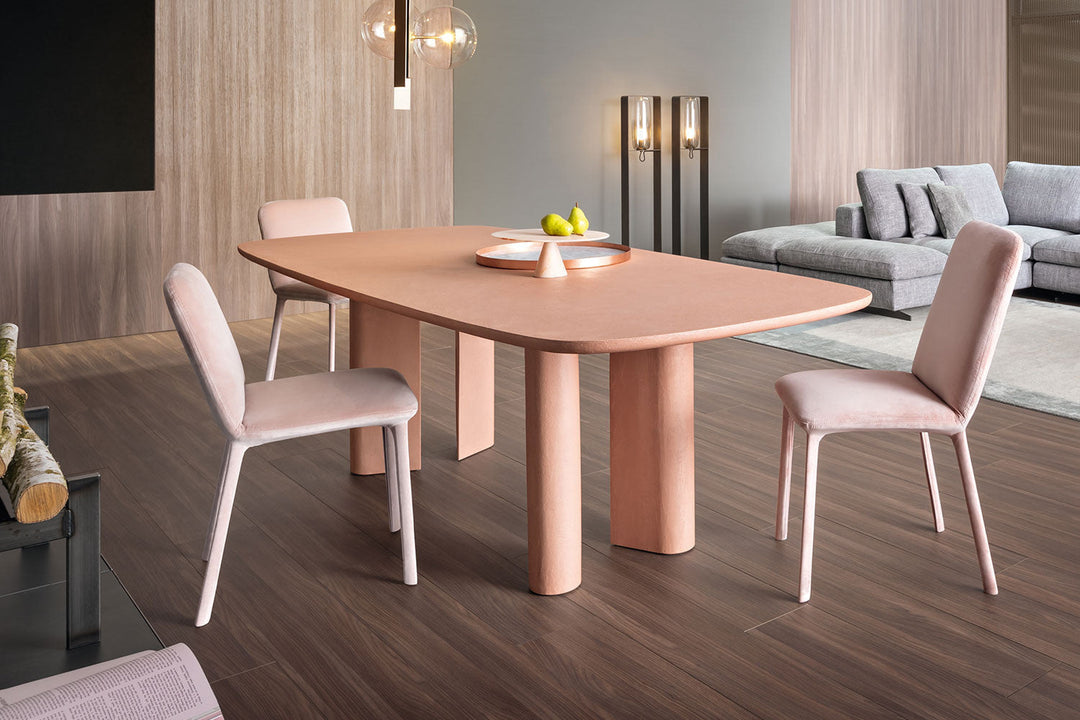 Geometric Clay Dining Table Bonaldo