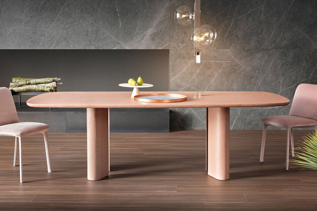 Geometric Clay Dining Table Bonaldo