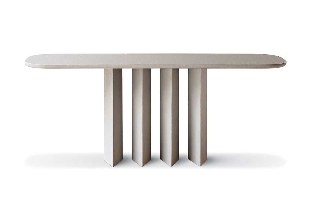Geometric Clay Freestanding Console Bonaldo