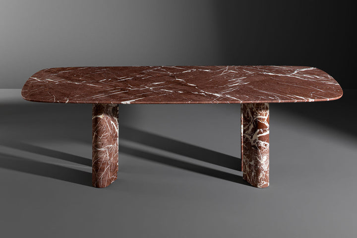Geometric Marble Dining Table Bonaldo