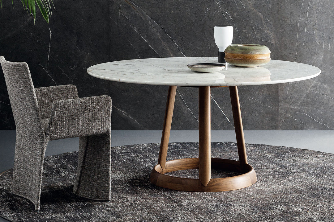 Greeny Round Dining Table Bonaldo