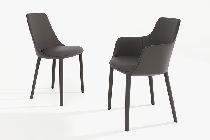 Itala Upholstered Dining Chair Bonaldo