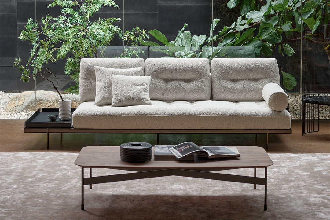 Maximilian Sofa With End Table Bonaldo
