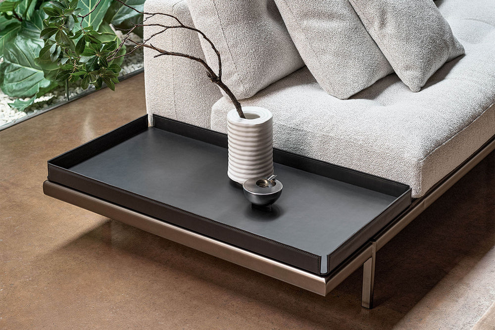 Maximilian Sofa With End Table Bonaldo