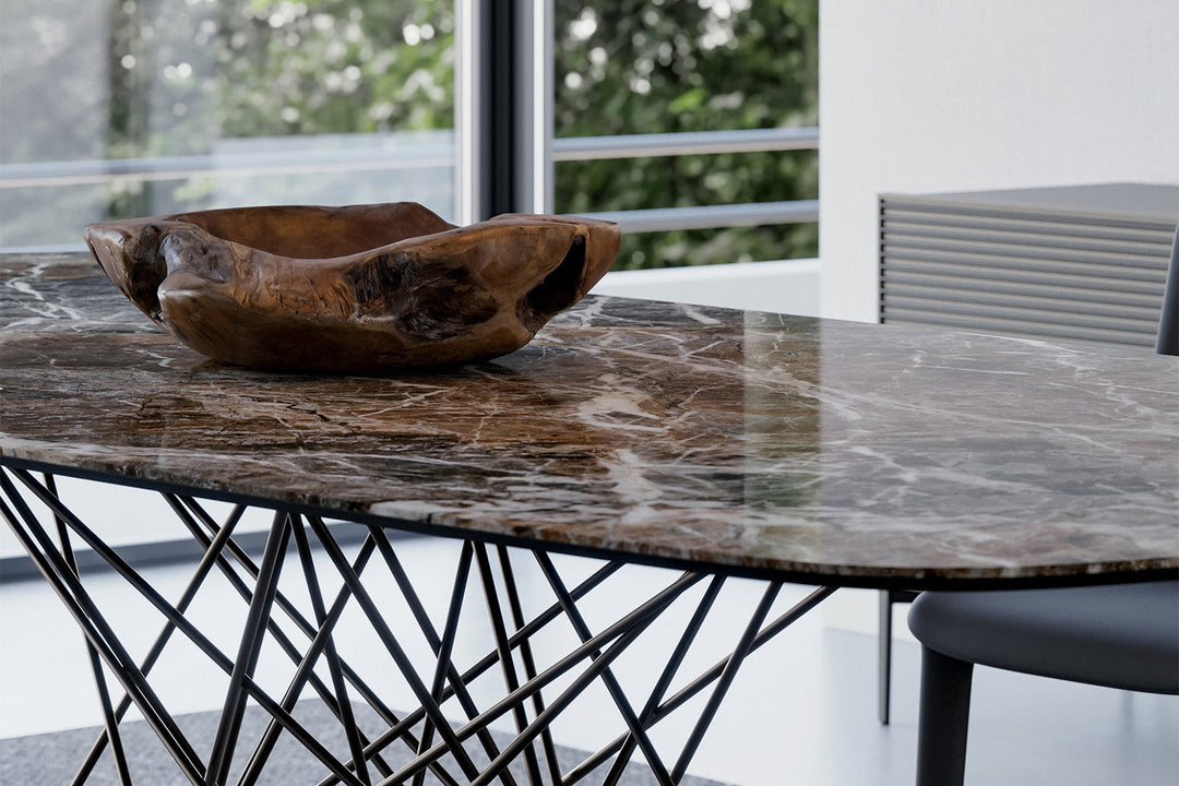 Octa Oblong Ceramic Dining Table Bonaldo