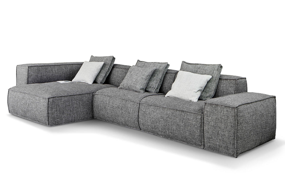 Peanut B Sectional Sofa With Chaise Bonaldo
