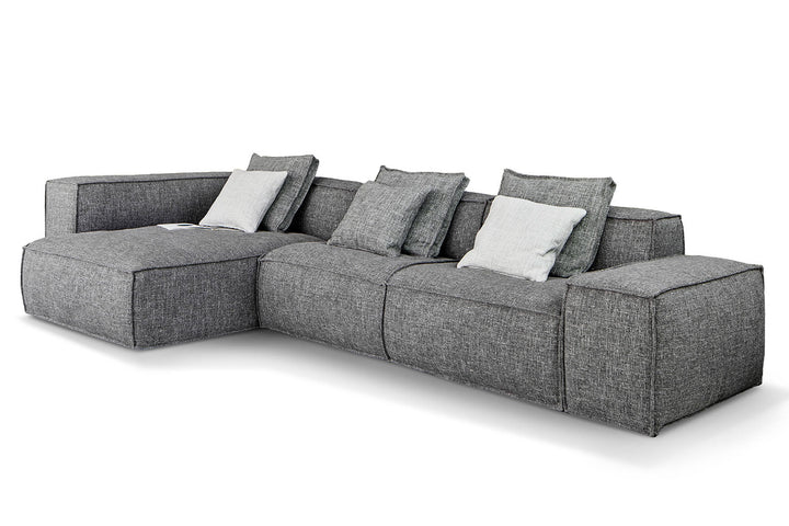 Peanut B Sectional Sofa With Chaise Bonaldo