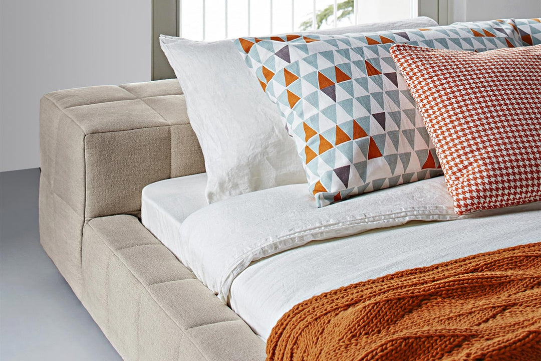 Squaring Penisola Bed Bonaldo